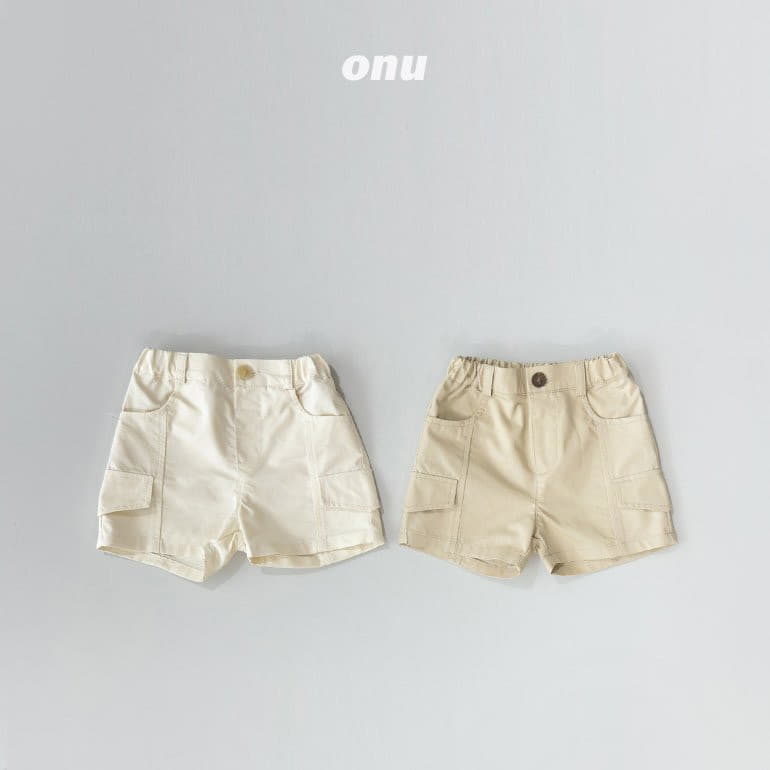 Onu - Korean Children Fashion - #kidsshorts - Cargo Pants