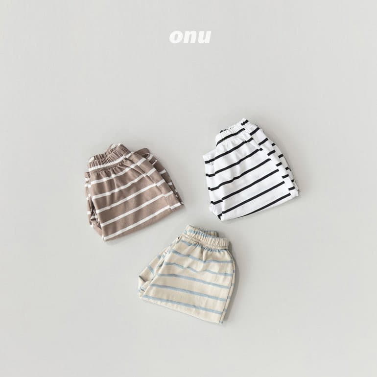 Onu - Korean Children Fashion - #kidsstore - Stripes Pants - 5