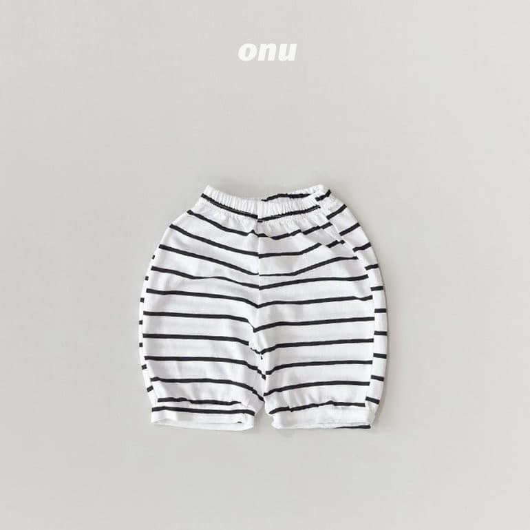 Onu - Korean Children Fashion - #kidzfashiontrend - Stripes Pants - 6