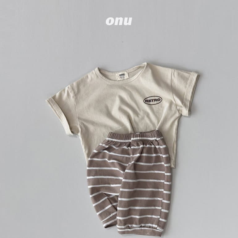 Onu - Korean Children Fashion - #minifashionista - Stripes Pants - 10