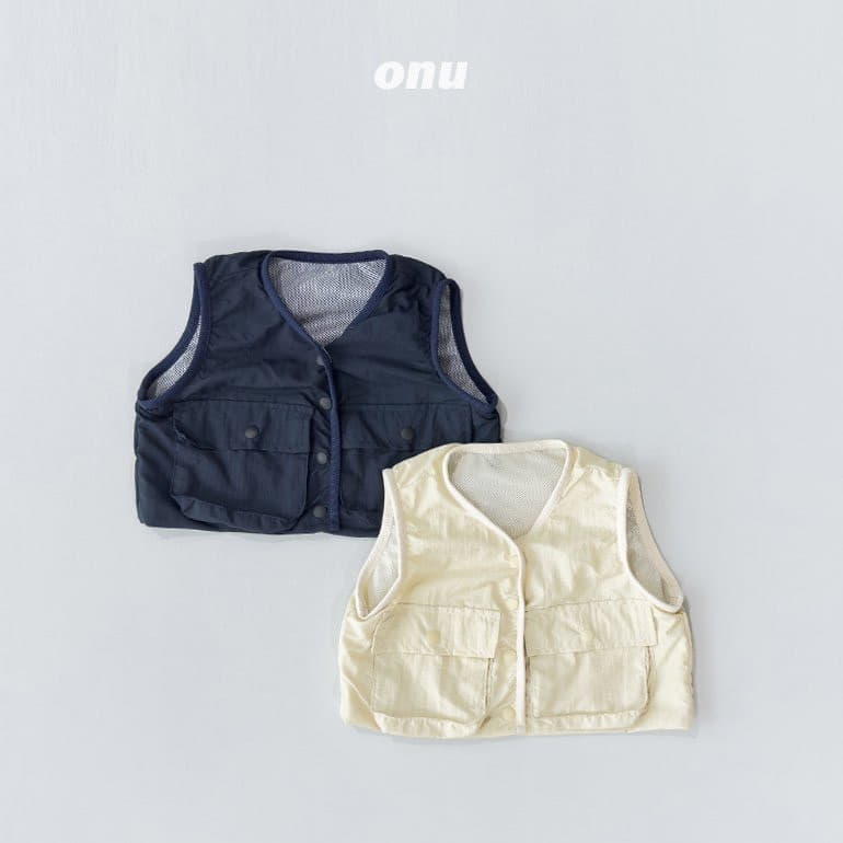 Onu - Korean Children Fashion - #prettylittlegirls - Fish Vest - 3
