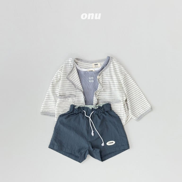 Onu - Korean Children Fashion - #todddlerfashion - Onu Marine Shorts - 6