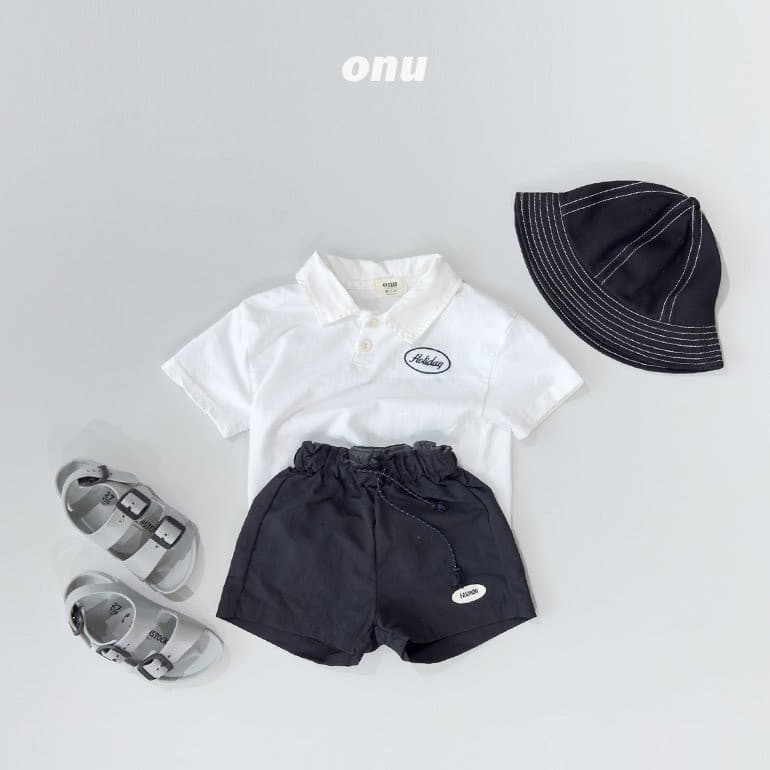 Onu - Korean Children Fashion - #toddlerclothing - Onu Marine Shorts - 7