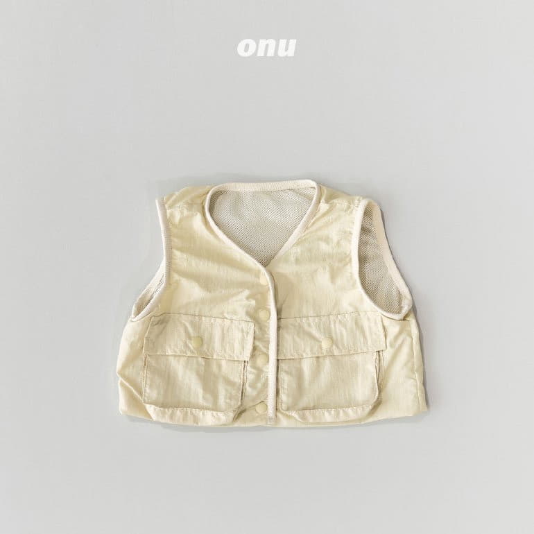 Onu - Korean Children Fashion - #toddlerclothing - Fish Vest - 5