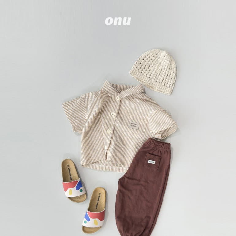 Onu - Korean Children Fashion - #toddlerclothing - Stripes Shirt - 9
