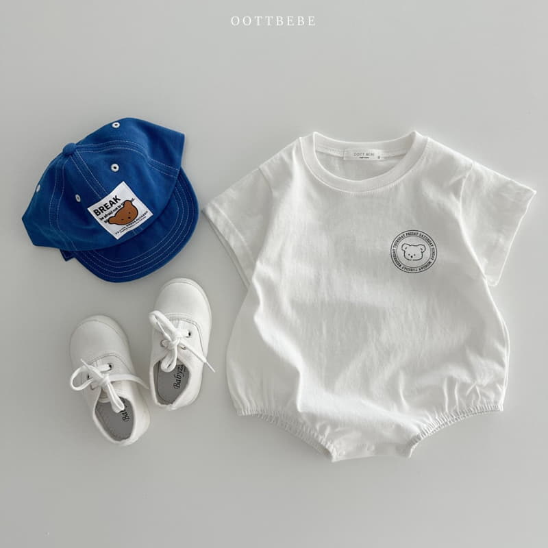 Oott Bebe - Korean Baby Fashion - #babyboutique - Lettering Bodysuit - 6