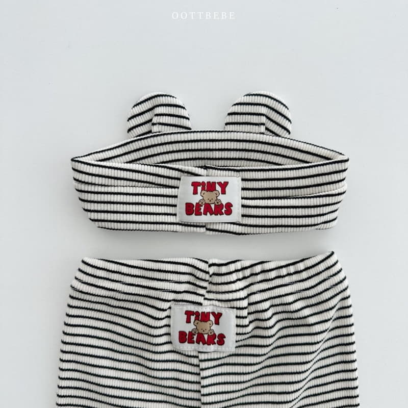 Oott Bebe - Korean Baby Fashion - #babyboutique - Tenten Bear Hairband 0~12m - 2