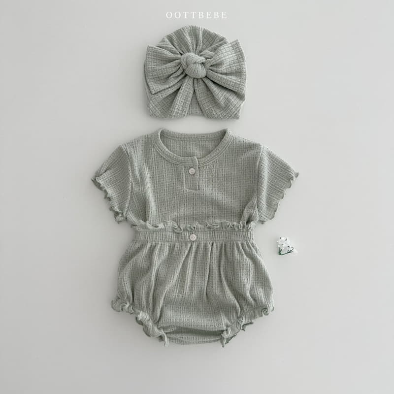 Oott Bebe - Korean Baby Fashion - #babyboutiqueclothing - MD Bloomer Set