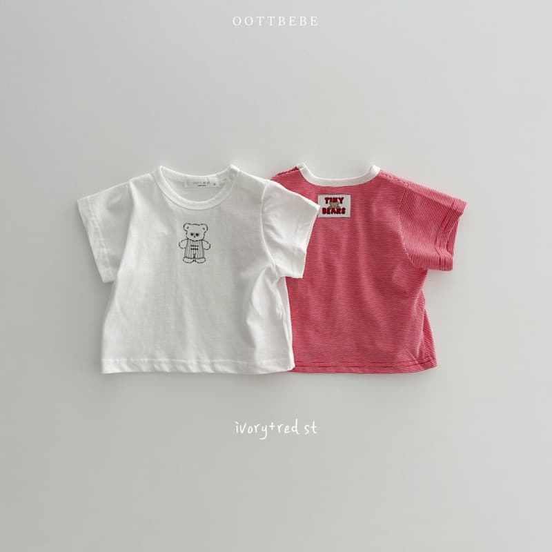 Oott Bebe - Korean Baby Fashion - #babyboutiqueclothing - Ggo Mi 1+1 Tee Baby - 5
