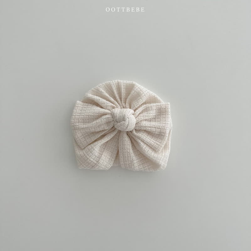 Oott Bebe - Korean Baby Fashion - #babyfashion - MD Ribbon Turban ~12m - 2