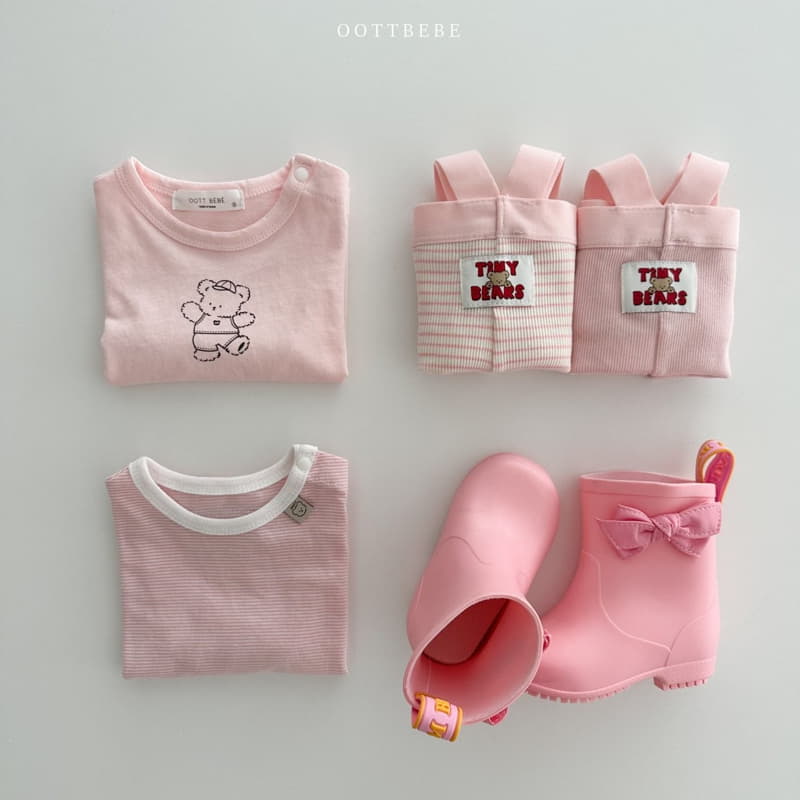 Oott Bebe - Korean Baby Fashion - #babyootd - Ggo Mi 1+1 Tee Baby - 12