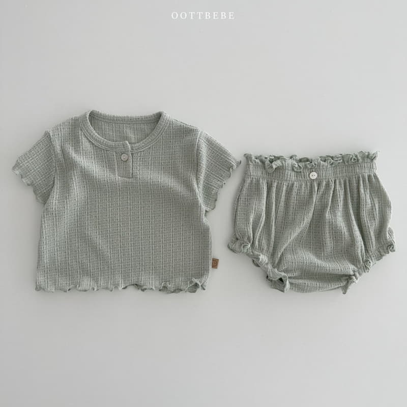 Oott Bebe - Korean Baby Fashion - #babywear - MD Bloomer Set - 11