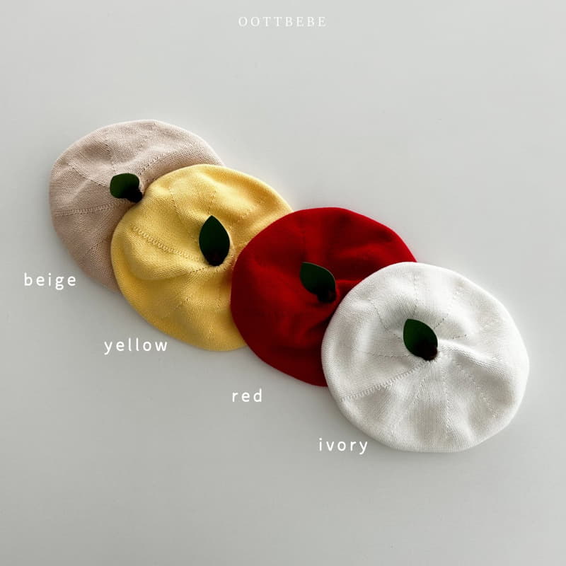 Oott Bebe - Korean Baby Fashion - #babywear - Sprout Beret HAt - 7