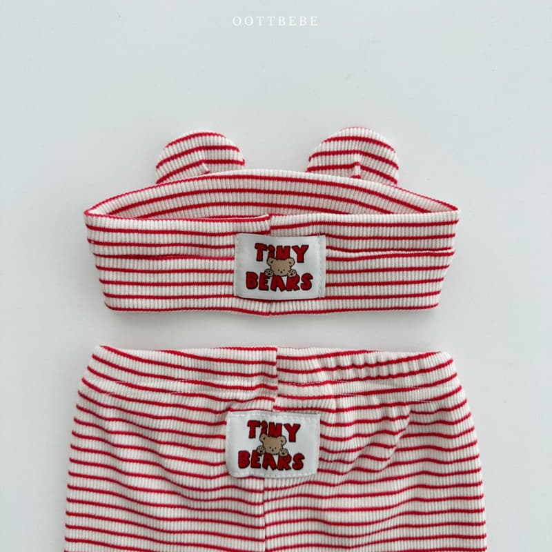 Oott Bebe - Korean Baby Fashion - #smilingbaby - Tenten Bear Hairband 0~12m