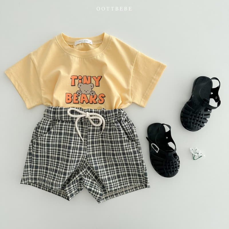 Oott Bebe - Korean Children Fashion - #childrensboutique - Check Me Pants - 4