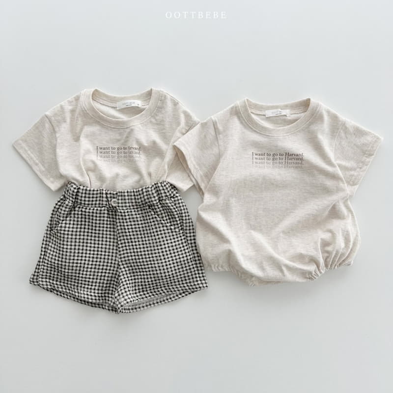 Oott Bebe - Korean Children Fashion - #designkidswear - Havard Tee - 8