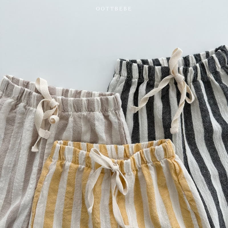 Oott Bebe - Korean Children Fashion - #discoveringself - Stripes Pants - 7