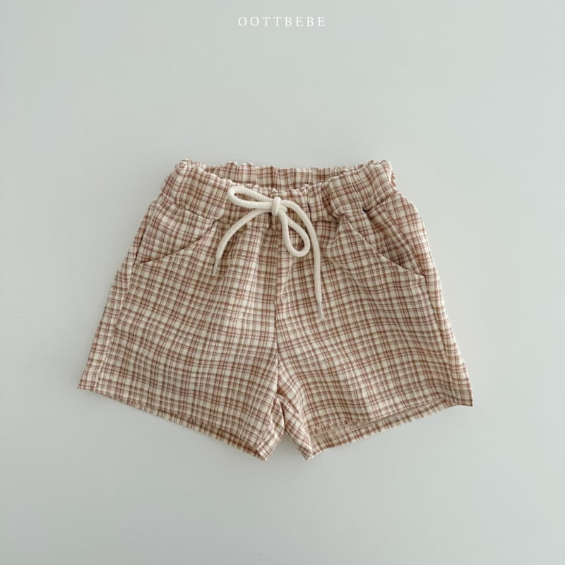 Oott Bebe - Korean Children Fashion - #kidzfashiontrend - Check Me Pants - 9