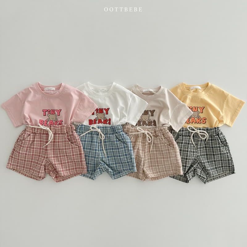 Oott Bebe - Korean Children Fashion - #littlefashionista - Check Me Pants - 11