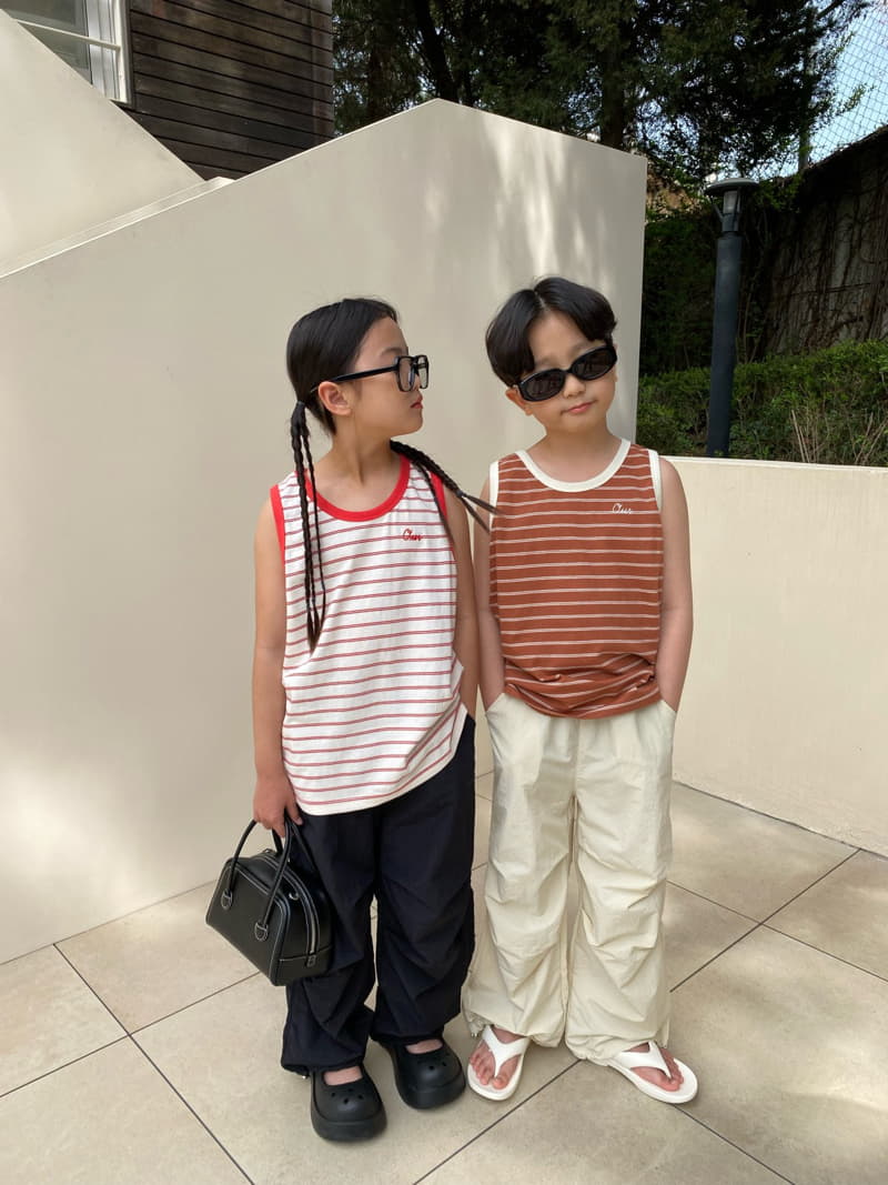 Our - Korean Children Fashion - #Kfashion4kids - Lake Stripes Sleeveless - 12