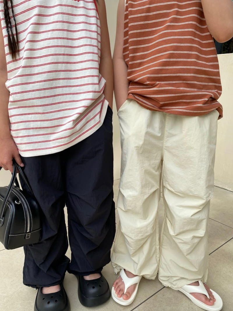 Our - Korean Children Fashion - #childrensboutique - Lake Stripes Sleeveless - 5