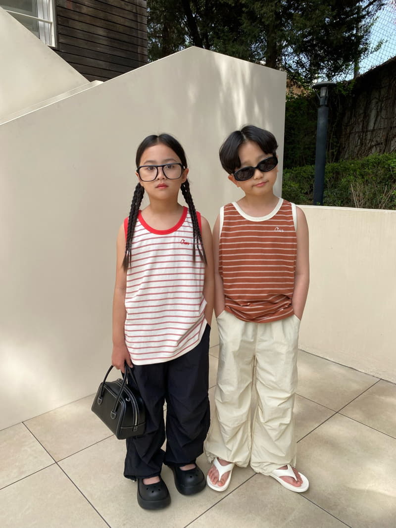 Our - Korean Children Fashion - #kidsstore - Lake Stripes Sleeveless - 10