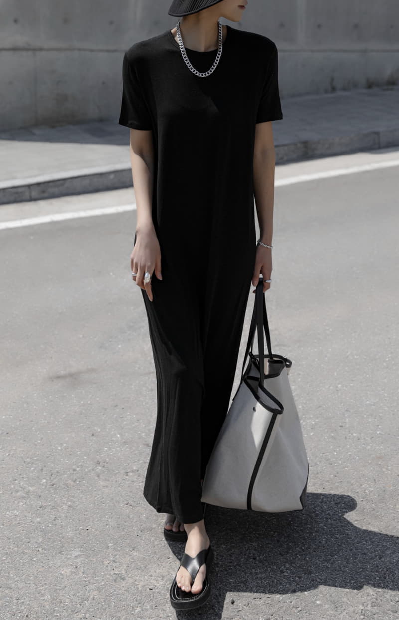 Paper Moon - Korean Women Fashion - #pursuepretty - Maxi Jersey City One-piece - 2