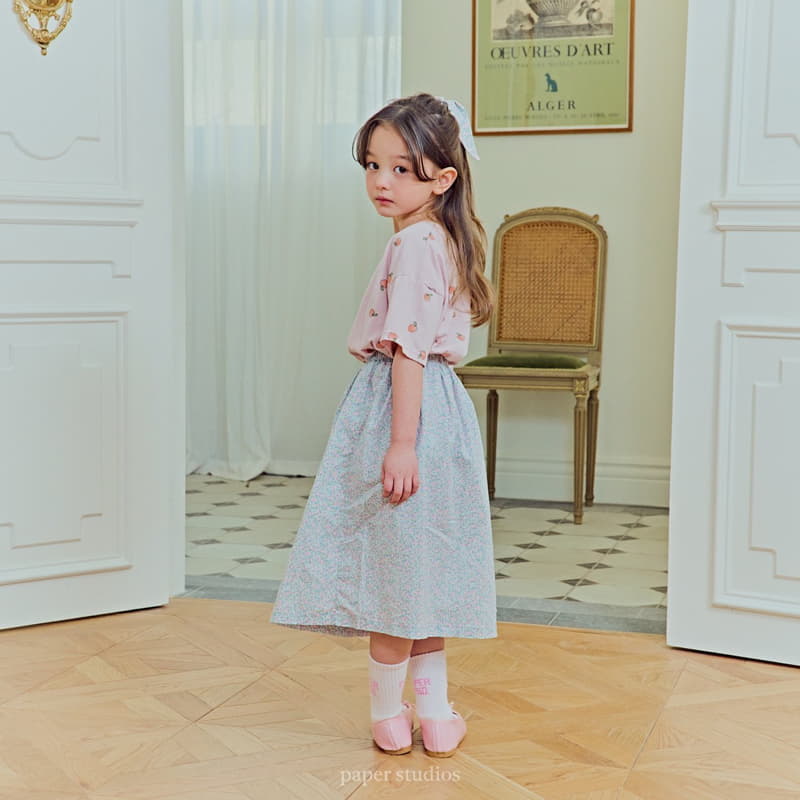 Paper Studios - Korean Children Fashion - #Kfashion4kids - Flower Skirt - 6