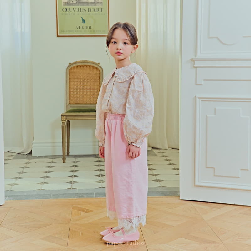 Paper Studios - Korean Children Fashion - #Kfashion4kids - Lace Pants - 6