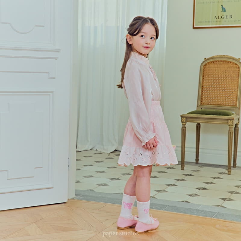 Paper Studios - Korean Children Fashion - #childofig - Silk Blouse - 5