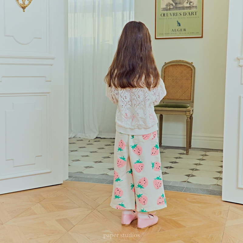 Paper Studios - Korean Children Fashion - #prettylittlegirls - Berry Pants - 4
