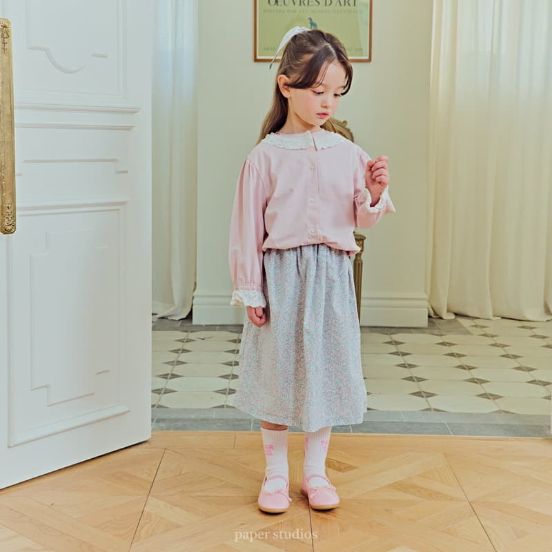 Paper Studios - Korean Children Fashion - #fashionkids - Lace Cardigan