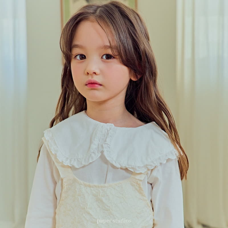 Paper Studios - Korean Children Fashion - #kidsstore - Frill Tee - 4