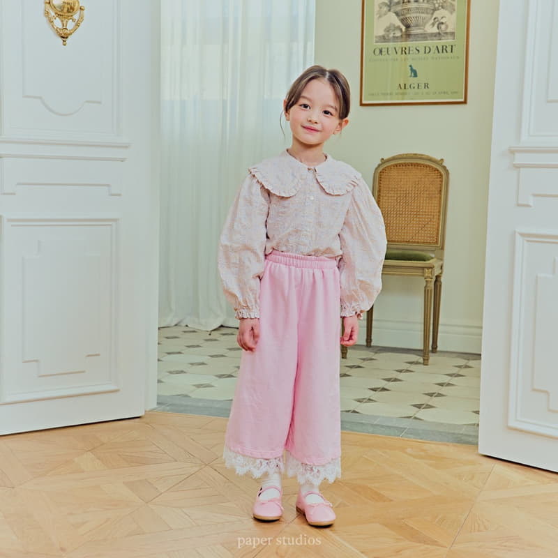 Paper Studios - Korean Children Fashion - #kidzfashiontrend - Lace Pants - 5