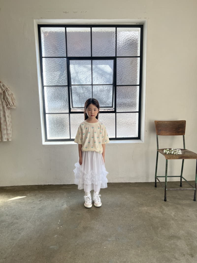 Paper Studios - Korean Children Fashion - #littlefashionista - Tulip Tee