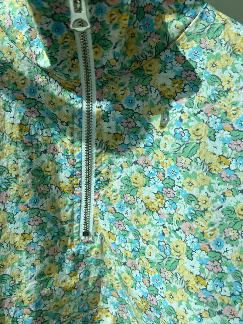 Paper Studios - Korean Children Fashion - #stylishchildhood - Flower Open Sweatshirt - 6