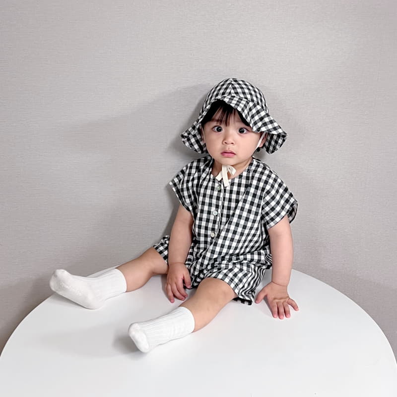 Party Kids - Korean Baby Fashion - #babyboutique - Square Bodysuit Set - 5