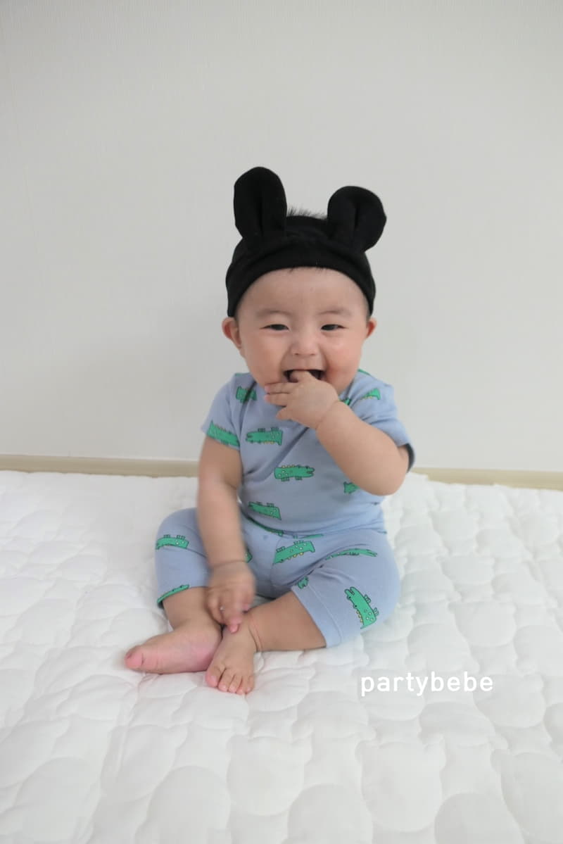 Party Kids - Korean Baby Fashion - #babyboutiqueclothing - Crocodile Top Easywear - 9