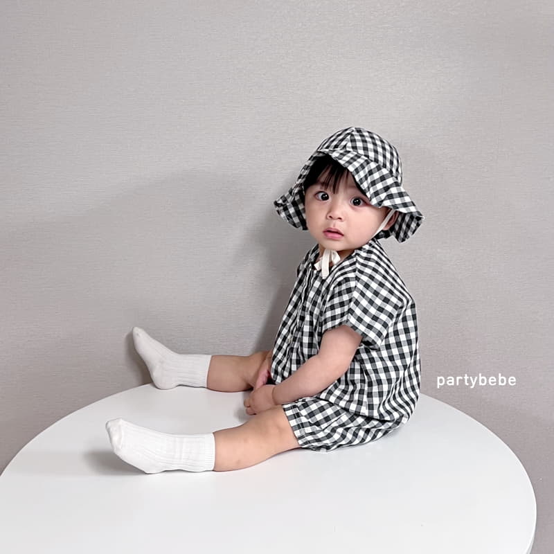Party Kids - Korean Baby Fashion - #babyfashion - Square Bodysuit Set - 8