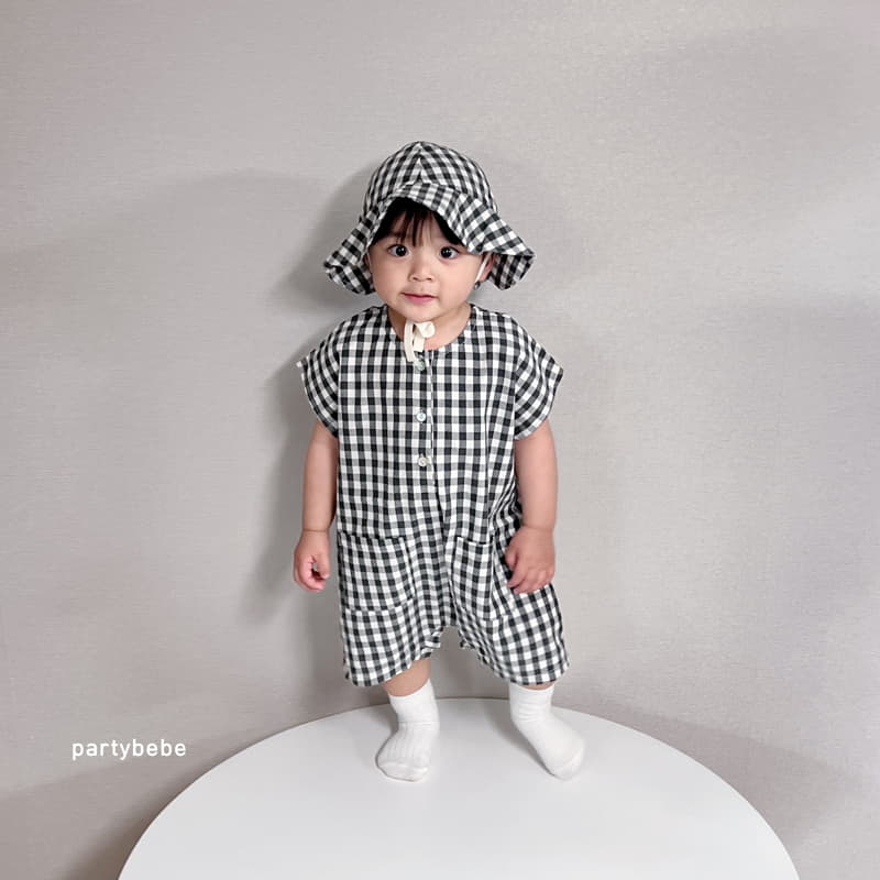 Party Kids - Korean Baby Fashion - #babygirlfashion - Square Bodysuit Set - 10