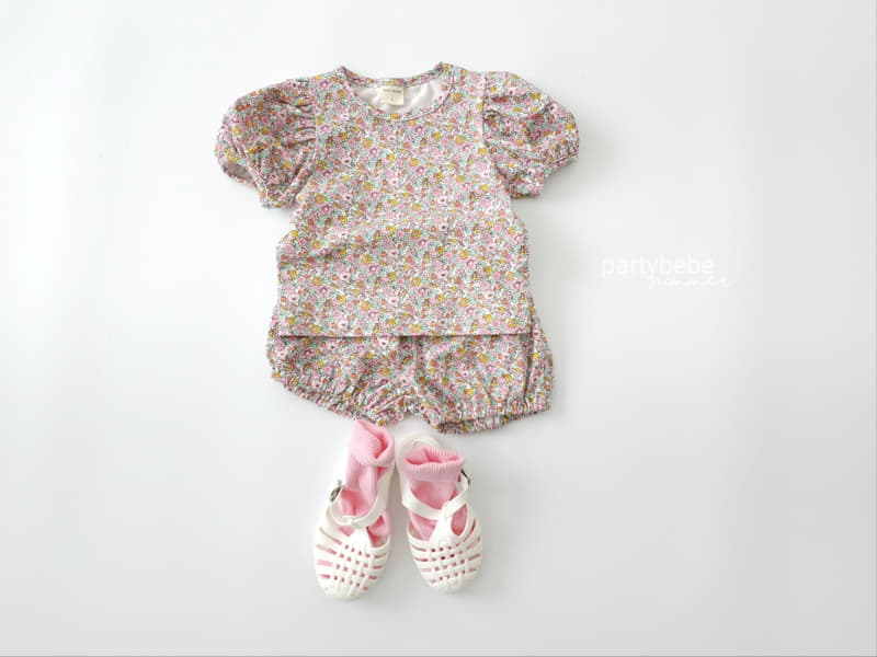 Party Kids - Korean Baby Fashion - #babywear - Downey Top Bottom Set