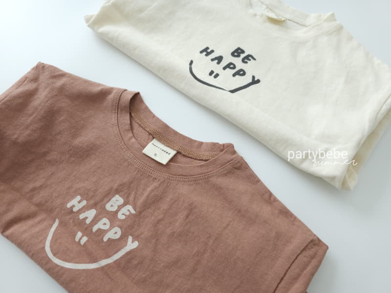 Party Kids - Korean Baby Fashion - #onlinebabyshop - Happy Tee