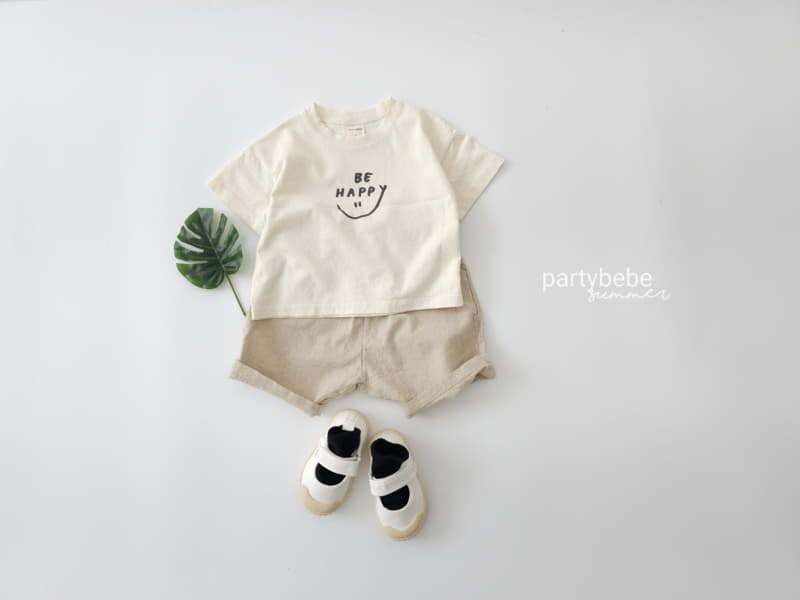 Party Kids - Korean Baby Fashion - #smilingbaby - Happy Tee - 2