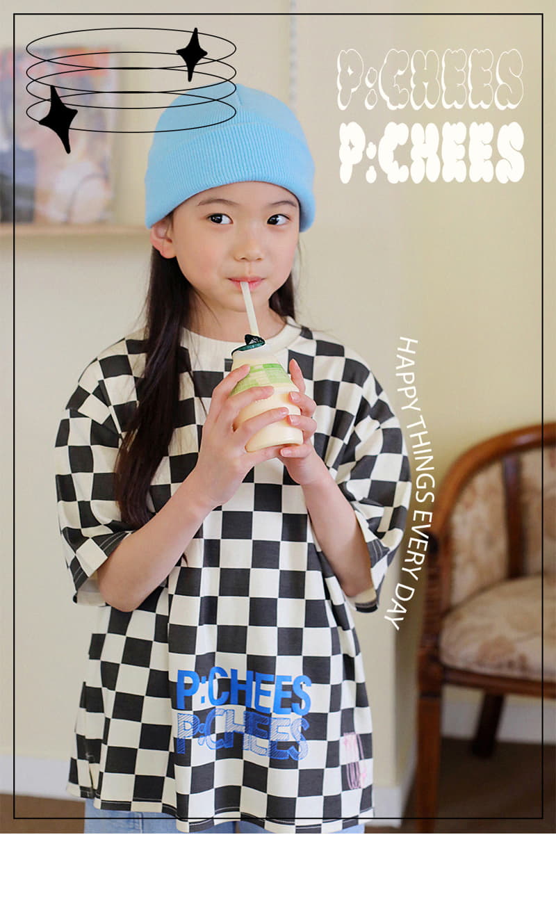 Peach-Cream - Korean Children Fashion - #kidsshorts - Bikky Tee