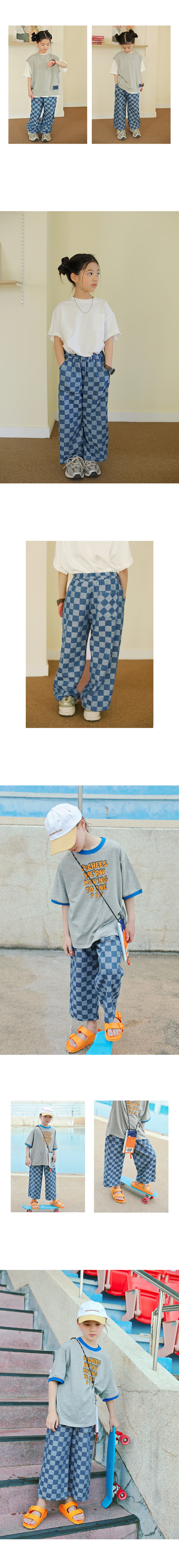 Peach-Cream - Korean Junior Fashion - #kidsshorts - Pueren Pants - 2