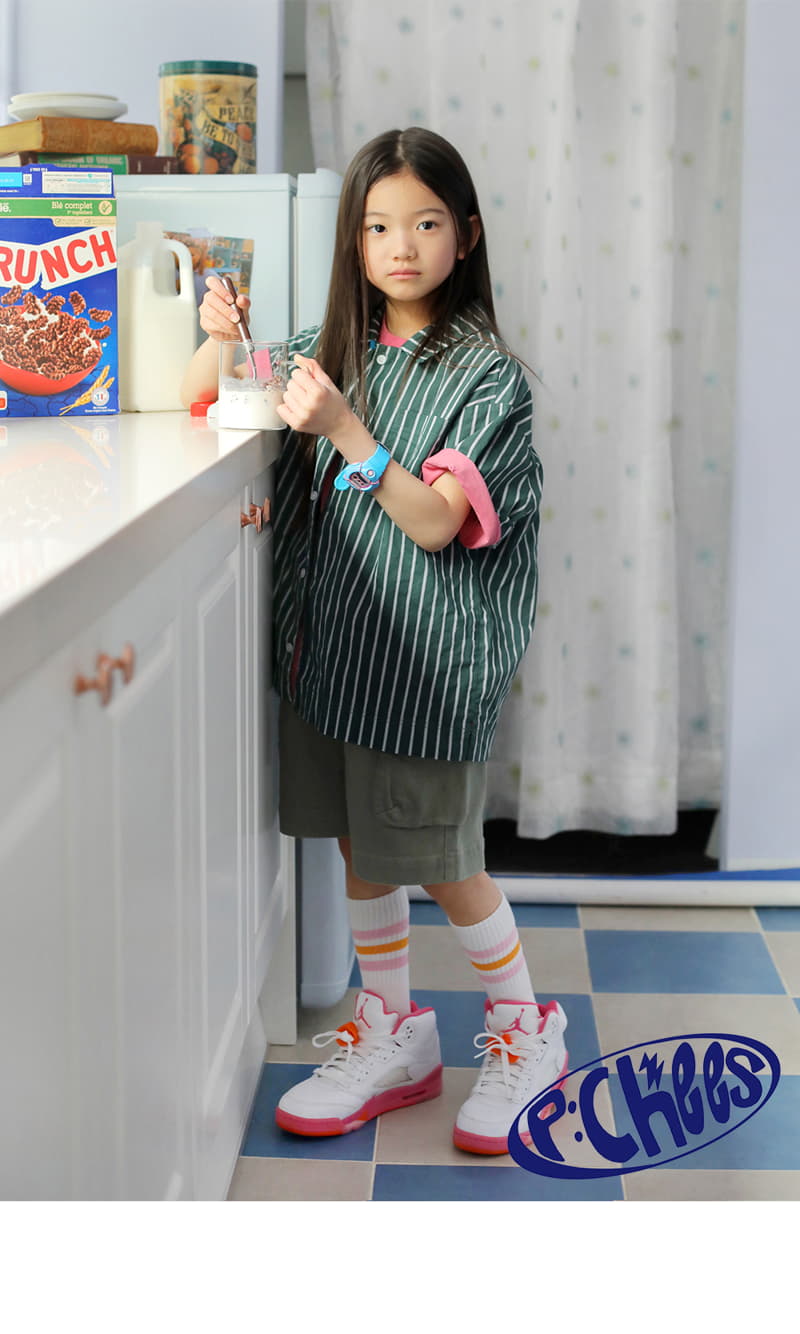 Peach-Cream - Korean Junior Fashion - #toddlerclothing - Lody Shirt