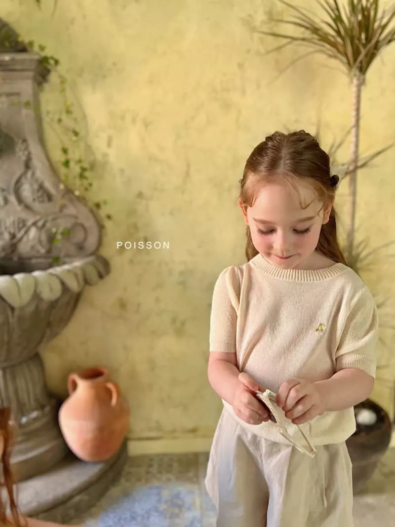 Poisson - Korean Children Fashion - #childrensboutique - Monchell Knit Tee
