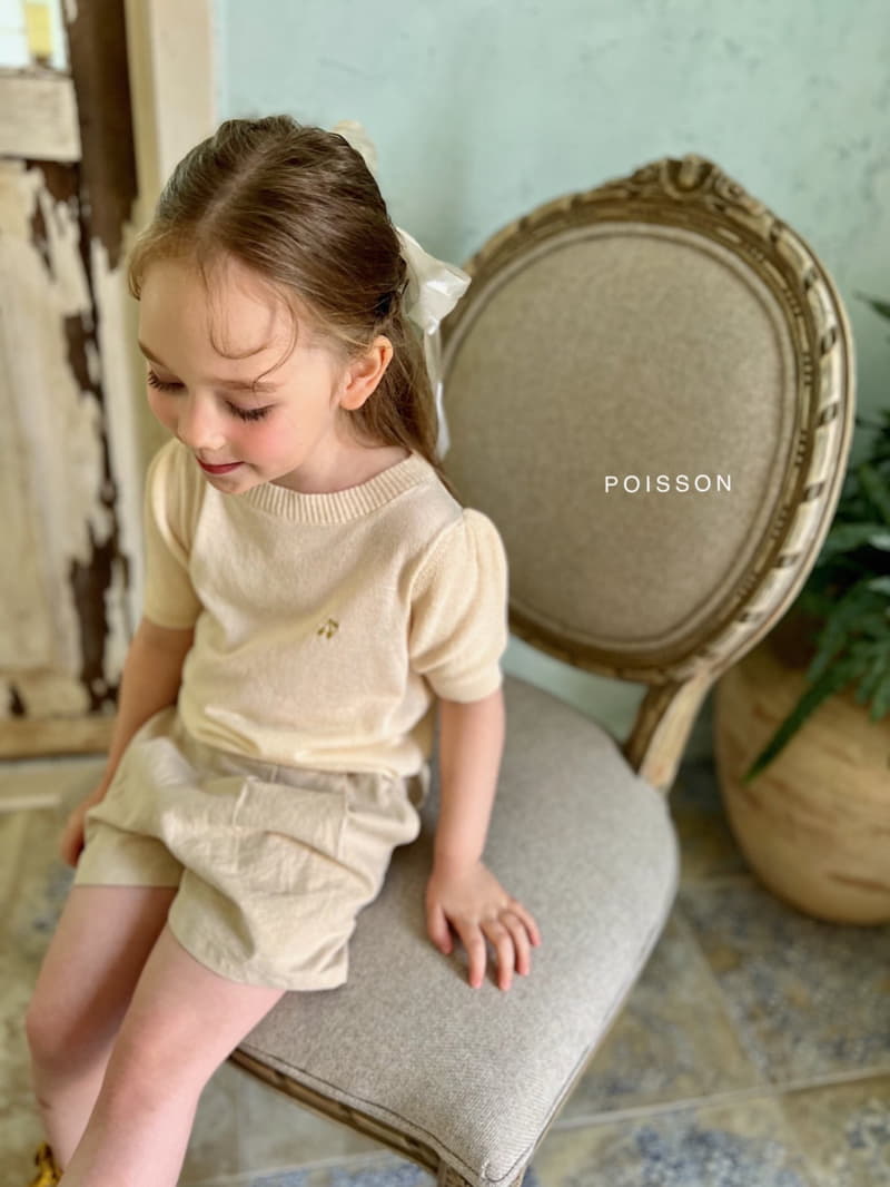 Poisson - Korean Children Fashion - #designkidswear - Monchell Knit Tee - 2