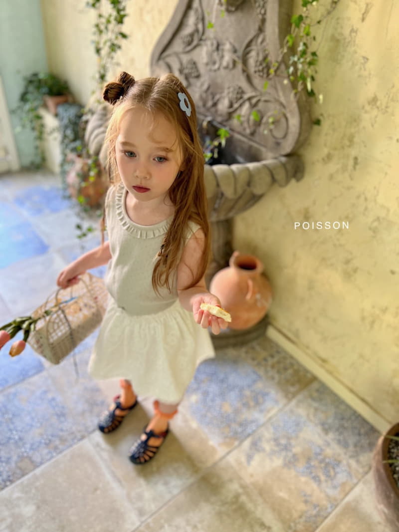 Poisson - Korean Children Fashion - #fashionkids - Blan Skirt - 6