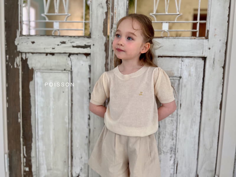 Poisson - Korean Children Fashion - #magicofchildhood - Monchell Knit Tee - 10